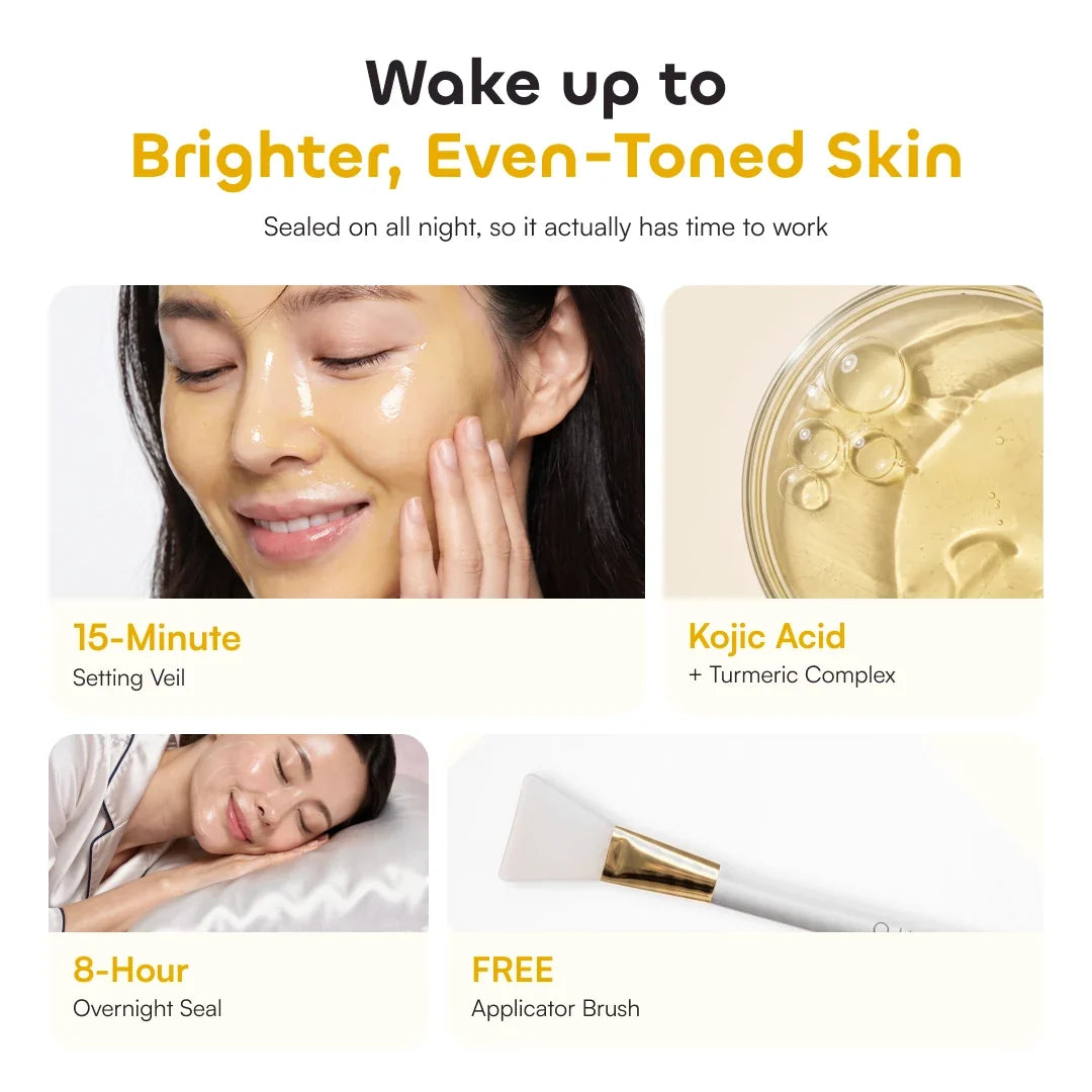 Quia Turmeric & Kojic Acid Overnight Mask